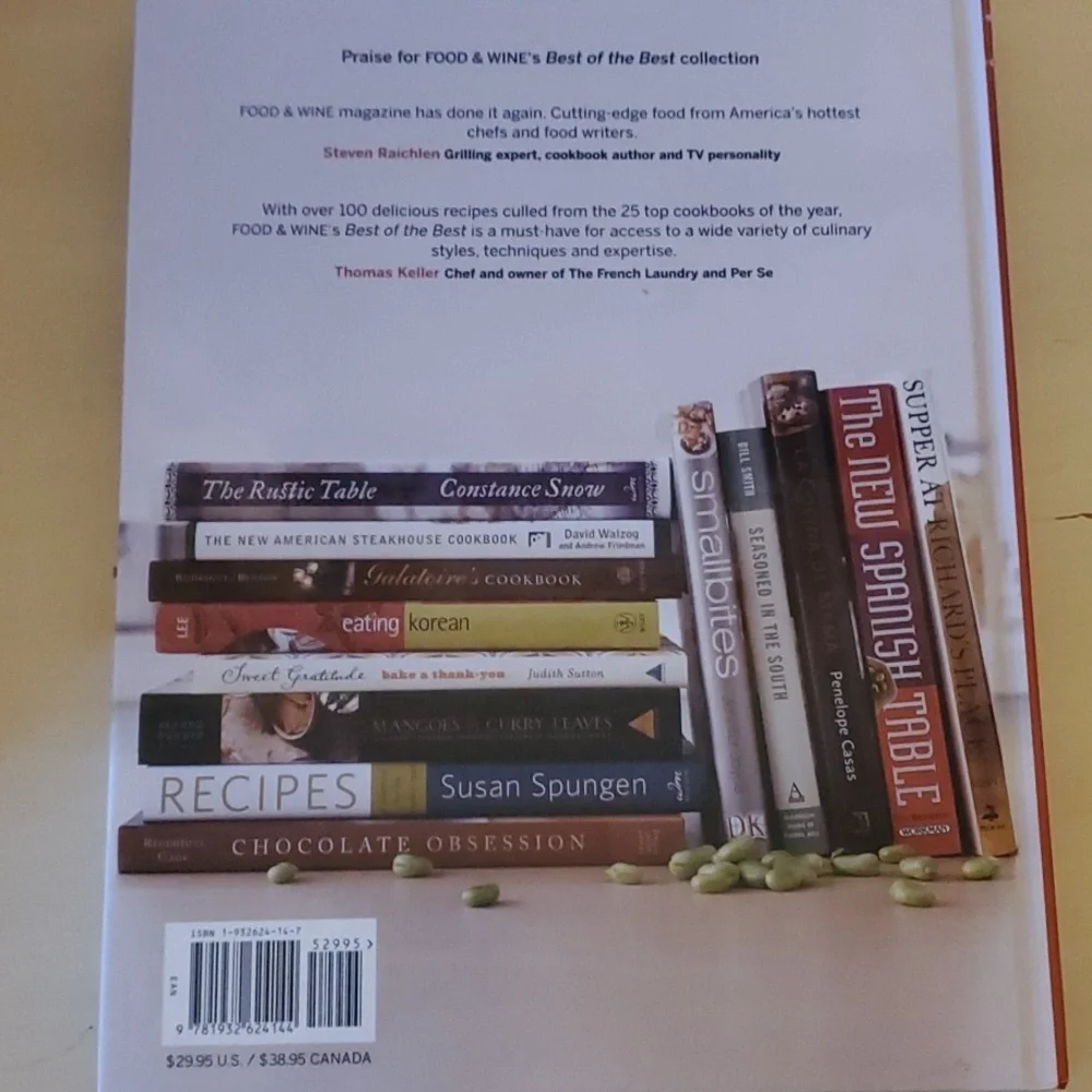 Best of the Best Cookbook by Food & Wine